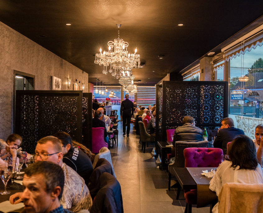 Salle, décoration orientale et plats du restaurant La Baie du Touareg à Nalinnes (photo 31 sur 83)