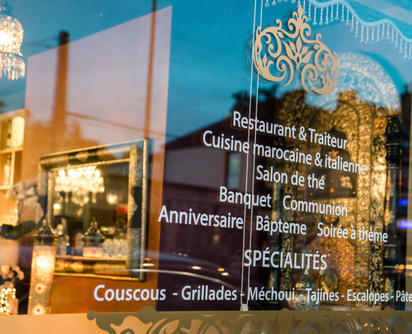 Salle, décoration orientale et plats du restaurant La Baie du Touareg à Nalinnes (photo 35 sur 83)